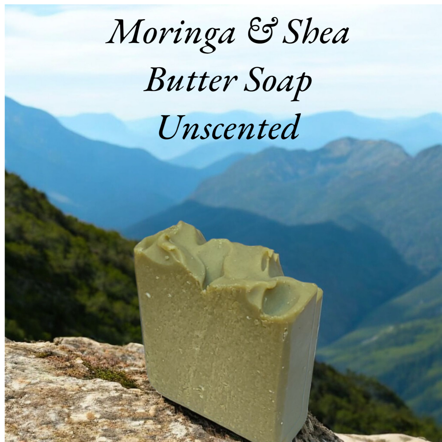 Moringa & Shea Butter Bar Soap- Sensitive