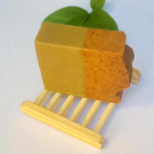 Bamboo Wood Self-Draining Soap Holder
