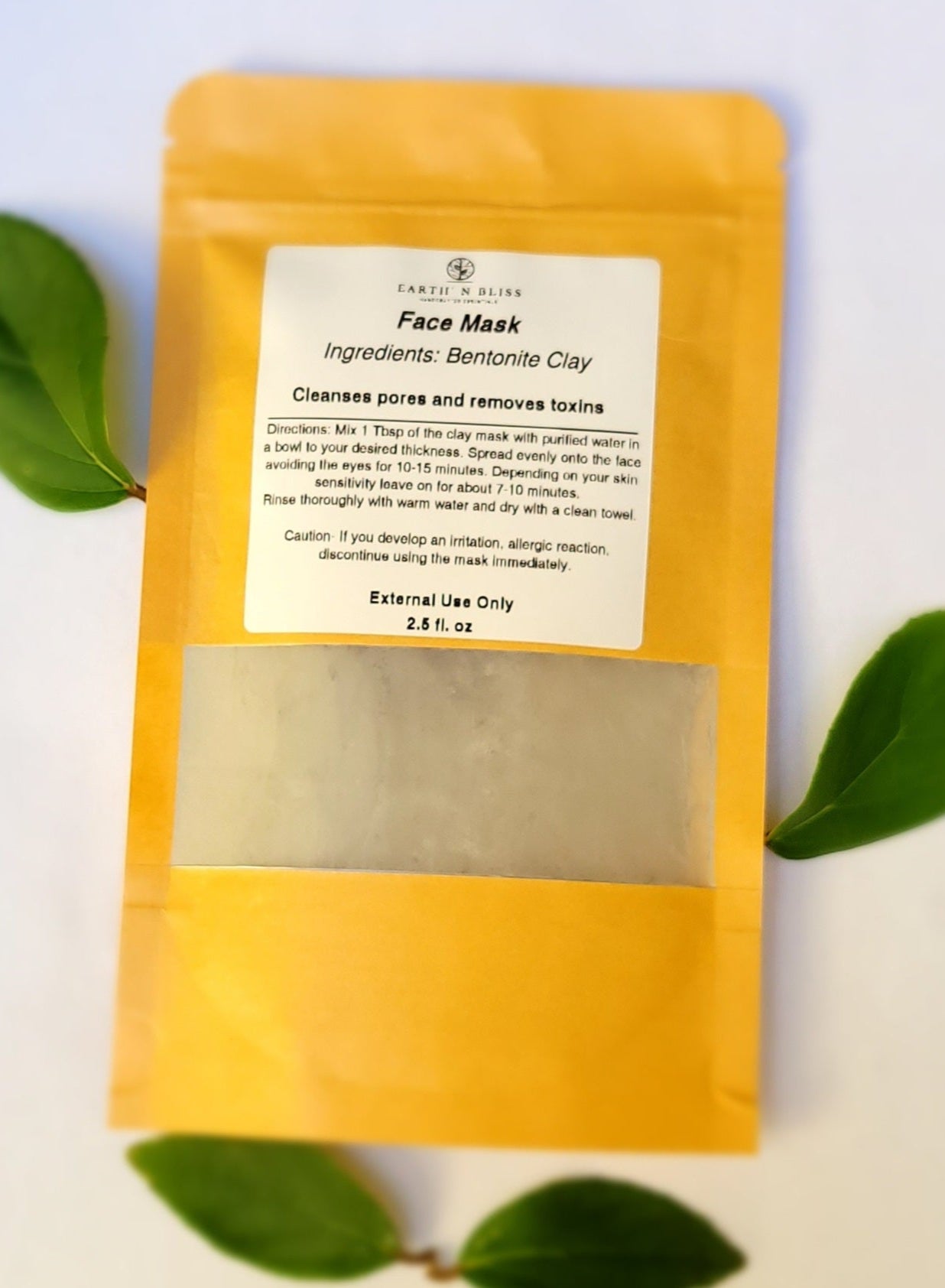 Face Mask- Bentonite Clay