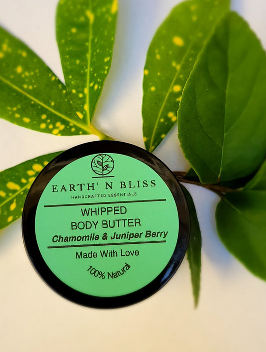 Whipped Body Butter- Chamomile & Juniper Berry