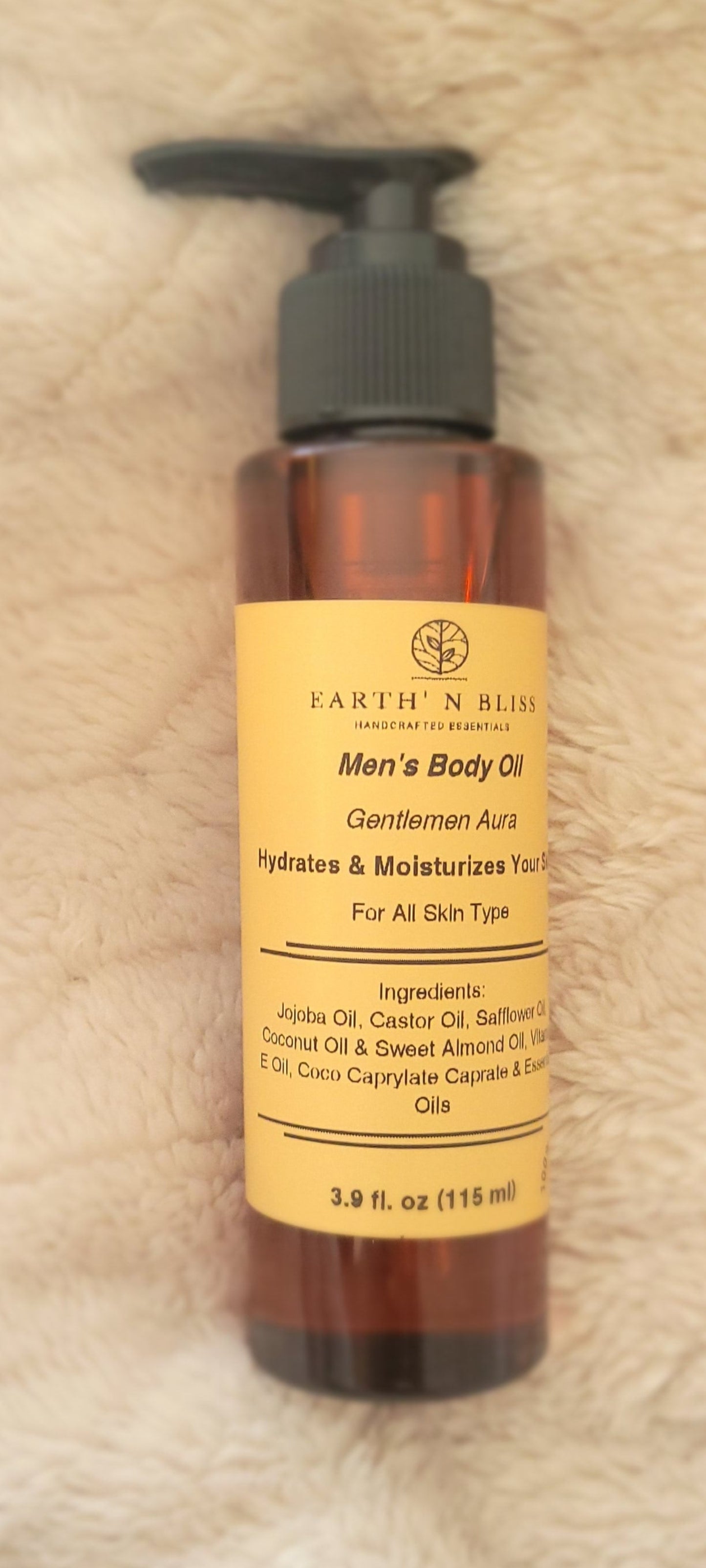 Men's Hydrating Body Oil- Gentlemen Aura