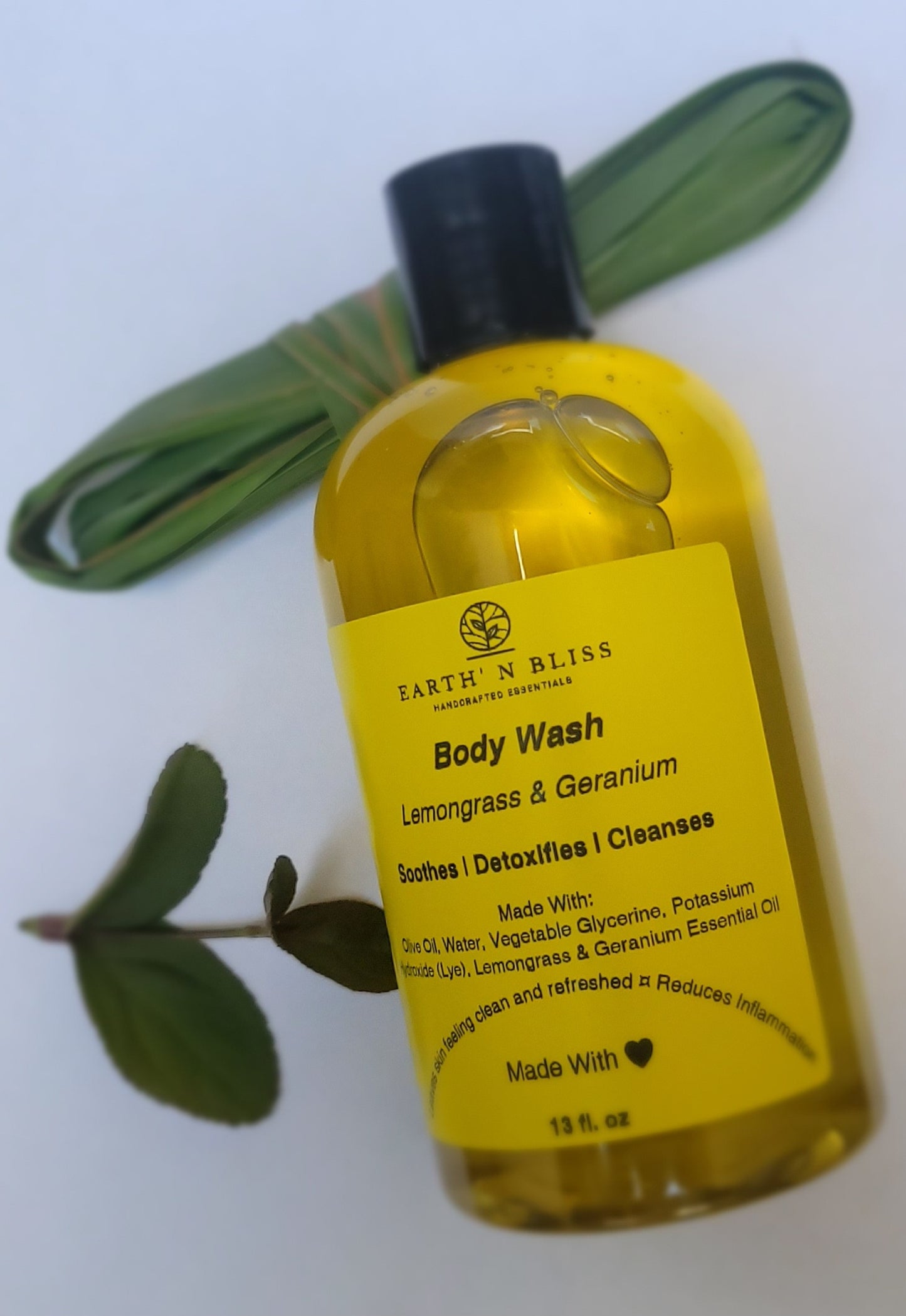 Body Wash- Lemongrass & Geranium