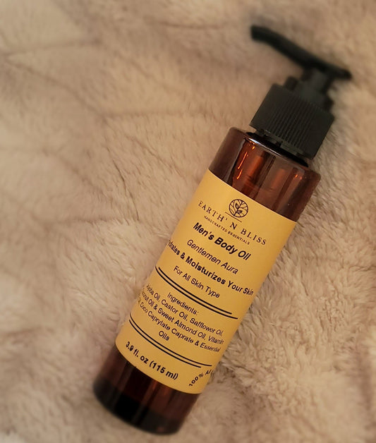 Men's Hydrating Body Oil- Gentlemen Aura