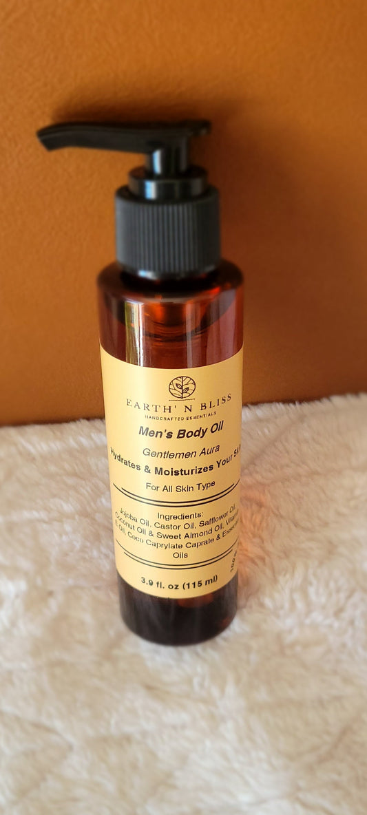 Men's Hydrating Body Oil- Gentlemen Aura