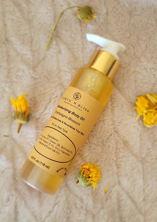 Moisturizing Body Oil- Champagne Blossom