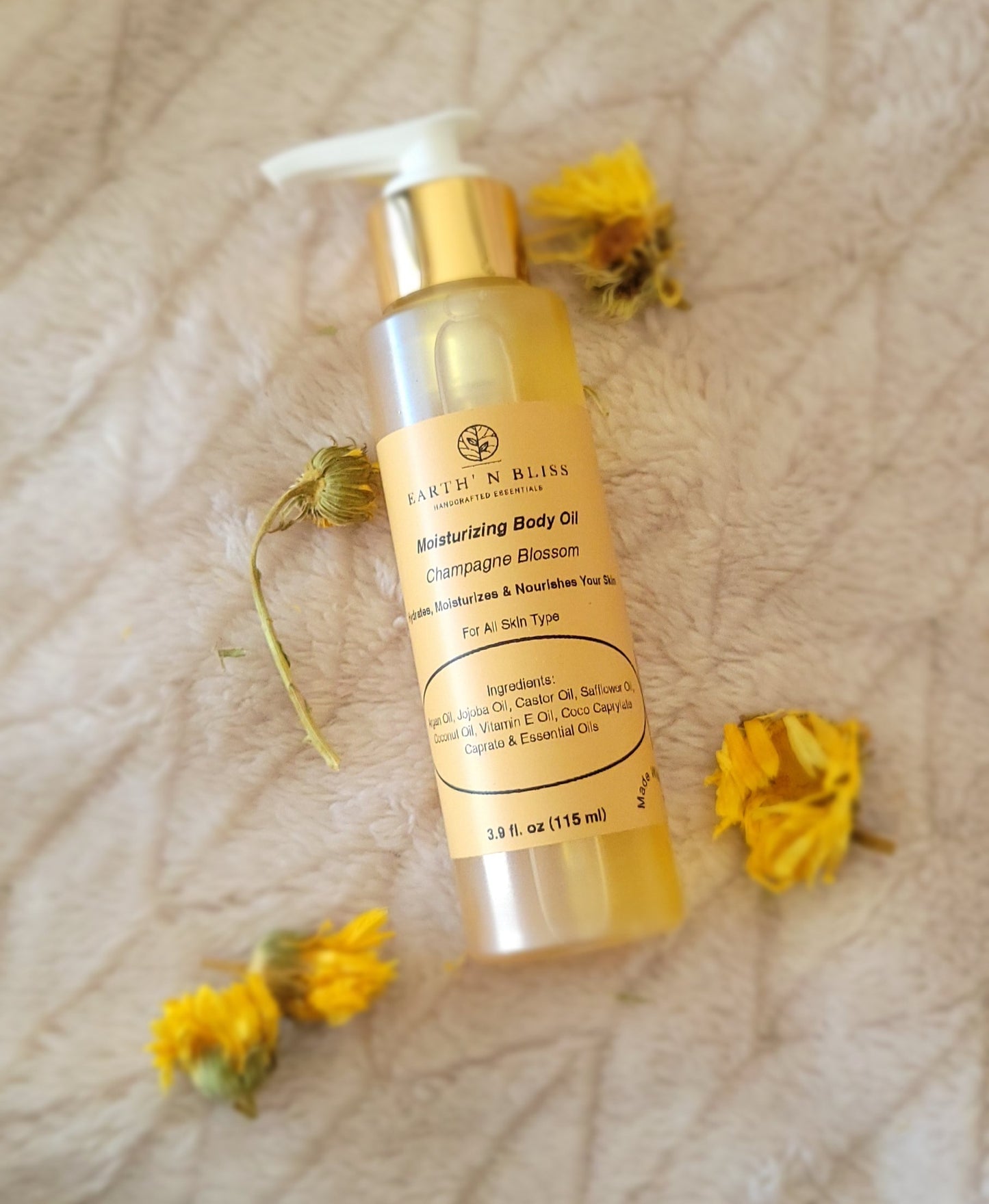 Moisturizing Body Oil- Champagne Blossom