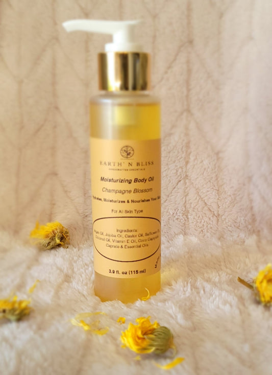 Moisturizing Body Oil- Champagne Blossom